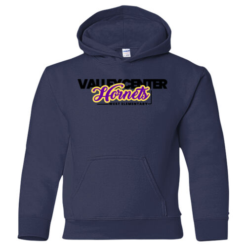D2 - Gildan 18500B Heavy Blend Youth Hooded Sweatshirt Thumbnail