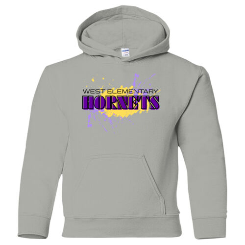 D5 - Gildan 18500B Heavy Blend Youth Hooded Sweatshirt Thumbnail